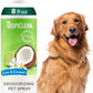 TropiClean Dog Perfume, Long Lasting Lime & Coconut Cologne, Deodorizing Spray for Smelly Dogs, After Bath Detangling Spray with Vitamin E, Safe for Cats, 8oz.