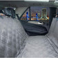 Bulldogology Dog Car Seat Cover Waterproof Heavy Duty Bench Dog Hammock Backseat Protector from Hair, Muddy Paws, Scratches - Pet Car Seat Cover for Cars Trucks SUVs (Large, Grey)
