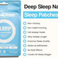 Natural DEEP Sleep Patches for Adults: 8-Hour Time-Release Formula for Sustained Rest & Superior Absorption W/Ashwagandha, Magnesium, Passionflower, Valerian Root, Lemon Balm & Chamomile