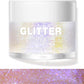 LANGMANNI Holographic Body Glitter Gel for Body, Face, Hair and Lip.Color Changing Glitter Gel Under Light. Vegan & Cruelty Free-1.35 oz (3# Neon Violet)