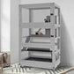 GUTINNEEN Large Chinchilla Cage, 4 Levels Ferret Cage - Large Critter Nation Hutch with Chew-Proof Aluminium Edge & PVC Layer, Brake Wheels Moveable - for Hamster, Rat, Gerbil