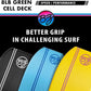 BZ BodyBoards - T-10 Progressive Series Bodyboard - HDPE Slick - Crescent Tail - PHUZION Core - 8lb Deck
