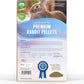 Small Pet Select-Premium Rabbit Pellet Food, Non-GMO, Soy Free. Local Ingredients in Pacific Northwest, 10lb