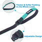 PetBonus Short Dog Leash, Safety Wrist Strap for Retractable Dog Leash, Reflective Design and Adjustable Soft Padded Handle, Extra Layer Security for Pet Stroller (Turquoise)