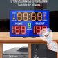 Basketball Digital Scoreboard with Remote,Battery Powered Portable Tabletop Electronic Scoreboard with 75dB Buzzer,Countdown Timer & Score for Games