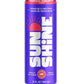 Sunshine Sparkling Energy Drink, Tropical Pineapple with Daily Essential Vitamins, 360mg of Electrolytes, 70mg of Natural Caffeine, 12 Fl Oz (Pack of 12)
