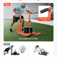 VEVOR Weight Sled, Steel Power Sled, Fitness Training Sleds for Athletic Exercise Speed Improvement, Workout Equipment with Adjustable Height Handle