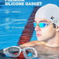 ZIONOR G1 Lite Swim Goggles with Swim Cap Comfortable Anti-fog Swimming Goggles Cap Set for Adult Men Women