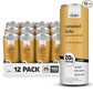 Slate Milk - High Protein Iced Coffee - Caramel Latte - 175mg Caffeine, Lactose Free Energy - 20g Protein, 1g Sugar, 100 Calories, 1g Net Carbs, No Sugar Added - Protein Coffee - 11 fl oz, 12 Cans