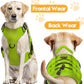 Heavy-Duty Tactical Dog Harness for Large Dogs, No Pull Adjustable Reflective Pet Vest with Molle System, K9 Military-Grade Control for Service Training, Outdoor & 10+ Breeds, Wild Lime, Medium