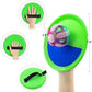 Ayeboovi Kids Outdoor Beach Pool Toys Toss and Catch Ball Set Upgraded Light UP Ball Yard Lawn Games for 3-10 Years Boys Girls Toddlers Easter Basket Stuffers-Green