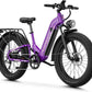 M1 Pro Electric Bike, 1800W Peak Motor Electric Bike for Adults, 48V 17.5Ah, 26'' x 4.0'' Fat Tire Electric Mountain Bike, Ebike with 85 Miles, 36MPH, 7 Speed 110Nm and Dual Suspension