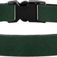 Breakaway Cat Collar Leather with Removable Bell - 13 Colors Available - Soft Adjustable Girl Boy Safety Lightweight Pet Kitten Collars Pink Brown Blue Green Red Orange Black (Emerald)