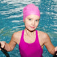 Syhood 6 Pieces Unisex Adult Silicone Swim Cap Waterproof Swimming Hat Non Slip Pool Hat Elastic Silicone Cap for Long and Short Hair