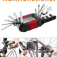 Bicycle Tire Patch Repair Kit, Bike Chain Repair Wrench, Essential Mini Pump, Portable Adult Bicycle Toolkit Accessories,Tool Kit for Camping Travel, Best Gifts for Men and Women