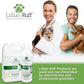 Lillian Ruff Calming Oatmeal Pet Shampoo for Dry Skin & Itch Relief with Aloe & Hydrating Essential Oils - Replenish Moisture & Deodorize - Tearless Dog Shampoo for Normal/Sensitive Skin (Gallon)