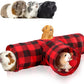 Rypet Guinea Pig Tunnels & Tubes Collapsible 3 Way Small Animals Hideaway Activity Tunnel Toys for Guinea Pig Chinchilla Ferret Hamster