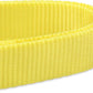 Hyhug Pets Solid Color Classic Regular Heavy Duty Basic Collar for Medium Breed Dogs Daily Use Walking,Jogging,Professional Training. (Medium, Illuminating Yellow)