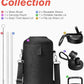 Coolflask 128 oz Gallon Water Bottle Insulated with Straw&3 Lids, Water Jug Large Stainless Steel Metal Vacuum Wide Mouth for Sports, Gym or Office, Non-BPA Keep Cold 48H Hot 24H, Piano Night