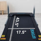 Treadmill with Auto Incline - 300 lb Capacity, 3.0HP Folding Electric Treadmill Up to 8.5 MPH Speed, Running Machine with 17.5" Wide Tread Belt and Bluetooth Speaker for Home Use