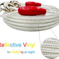 Petest 40ft Reflective Tie-Out Cable for Super Dogs Up to 250 Pounds