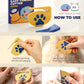 Healing Slicker Brush & Matt Splitter – Gentle Detangling & Shedding Control for Dogs & Cats, 306 Bristles, One-Touch Hair Removal & Safe Dematting Blade for Tangle-Free Grooming
