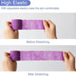 9 Pack 2" x 5 Yards Self Adhesive Bandage Wrap Self Stick Wrap for Ankle, Wrist, Finger, Sports, Breathable Cohesive Vet Tape for Pets (Purple)