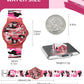 Kids Analog Watch Boys Girls, 30M Waterproof, Sports Watch for Boys, Easy to Read Children's Thin Dial Wrist Watches with Soft Band, for Ages 5-15 Kids Great Birthday Gifts Christmas Day