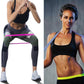 Resistance Bands Legs Hip Stretching Workout Elastic Rubber Loop with Exercise Fitness Guidance Men Women Yoga Pilates Gear Come with Carry Bag