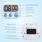 Flutesan 6 Pack Digital Kitchen Timer First Day of School Back to School for Cooking with 6 Pcs Lanyard Magnetic Back and On/Off Switch Second Minute Count up Countdown