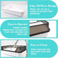 Large Cat Litter Box with High Sides,Semi Enclosed Cats Litter Box,Anti-Splashing Detachable Cat Litter Pan,Kitten Toilet with Litter Sifting Scoop for Big Middle Small Cats,Easy to Clean No Odor