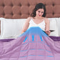 yescool Weighted Blanket for Adults (20 lbs, 88” x 104”, Purple) Cooling Heavy Blanket for Sleeping Perfect for 190-210 lbs, Queen Size Breathable Blanket with Premium Glass Bead, Machine Washable