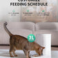 PETKIT Automatic Cat Feeder, 2.4G WiFi Automatic Dog Feeder, App Control Pet Food Dispenser with Triple Fresh-Lock System, Up to 10 Meals Per Day, Schedule Feeding, Food Shortage Alert, 3L Capacity