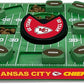 Pets First Kansas City Chiefs Large Puzzle Puzzle Toy, New Size, Interactive Slow Feeding Toy