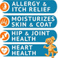 Omega 3 Fish Oil for Dogs Bundle - Skin&Coat Chews - Dry&Itchy Skin Relief + Allergy Support - EPA&DHA Fatty Acids - Natural Salmon Oil Chews Promotes Heart, Hip&Joint Support -360 Chews - Made in USA