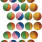 YnFag 24 Pack Foam Soccer Balls Cat Toys for Indoor Cats Cat Balls (24Pcs Two-Color Golf)