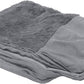 Furhaven Replacement Dog Bed Cover Plush & Suede Sofa-Style, Machine Washable - Gray, Large