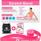 Zenmarkt Ballet Stretch Bands for Flexibility and Strength - Stretch Bands Ideal to Have as Dance Equipment in Every Competition - Suitable for Gymnastics, Cheerleading, and Pilates Training