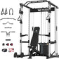 MAJOR FITNESS Drone1 Power Cage - Multi-Function Power Rack for Home Gym, Squat Rack, Cable Crossover System, for Strength Training, Heavy-Duty Steel Construction