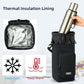 Insulated Water Bottle Carrier Bag with Strap Phone Pocket for 25/32/40/64 oz Tumbler Cup, Water Bottle Holder
