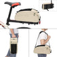 MOSISO Bike Rack Bag, Waterproof Bicycle Trunk Pannier Rear Seat Pouch Cycling Bike Carrier Backseat Storage Luggage Saddle Shoulder Bag