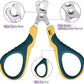Mr. Pen Cat Nail Trimmer - Yellow & Gray Cat Claw Clippers for Pets & Kittens