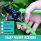 Heavy Duty Garden Tools 22 Pieces Floral Set - Rust Proof, Non-Slip, Durable Gardening Supplies - Ergonomic Hand Tools - Ideal Gardening Gifts for Women, Men Mom, Dad
