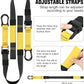 Home Resistance Training Kit, Resistance Trainer Fitness Straps for Full Body Workout, Bodyweight Resistance Bands with Handles, Door Anchor, Heavy Duty Exercise Bands for Home Gym Workout Equipment
