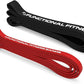 Pull Up Assist Bands Set by Functional Fitness. Heavy Duty Resistance and Assistance Training Band