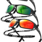 Polarized-Sunglasses-Men Sports Mens-Sunglasses: Sun-Glasses with UV400 Protection for Driving Golf Fishing Running