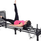 AeroPilates Reformer Home Workout Equipment, Pilates Machine w/Resistance