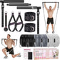 Pilates Bar Kit with Resistance Bands,Pilates Bar with Stackable Bands Workout Equipment for Legs,Hip,Waist and Arm,Exercise Fitness Equipment for Women & Men Home Gym Yoga Pilates