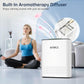 Air Purifier for Home Bedroom, True HEPA Air Cleaner with Washable Pre-Filter, AQI Display, Turbo Mode for Pets, Allergies, Dust, Pollen