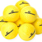 Best Practice Golf Balls on The Planet. Perfect for Golf Training. Solid Contact for Great Feedback. Limited Flight for Backyard use. Safe for Indoors. by AlmostGolf (10 Pack Yellow)